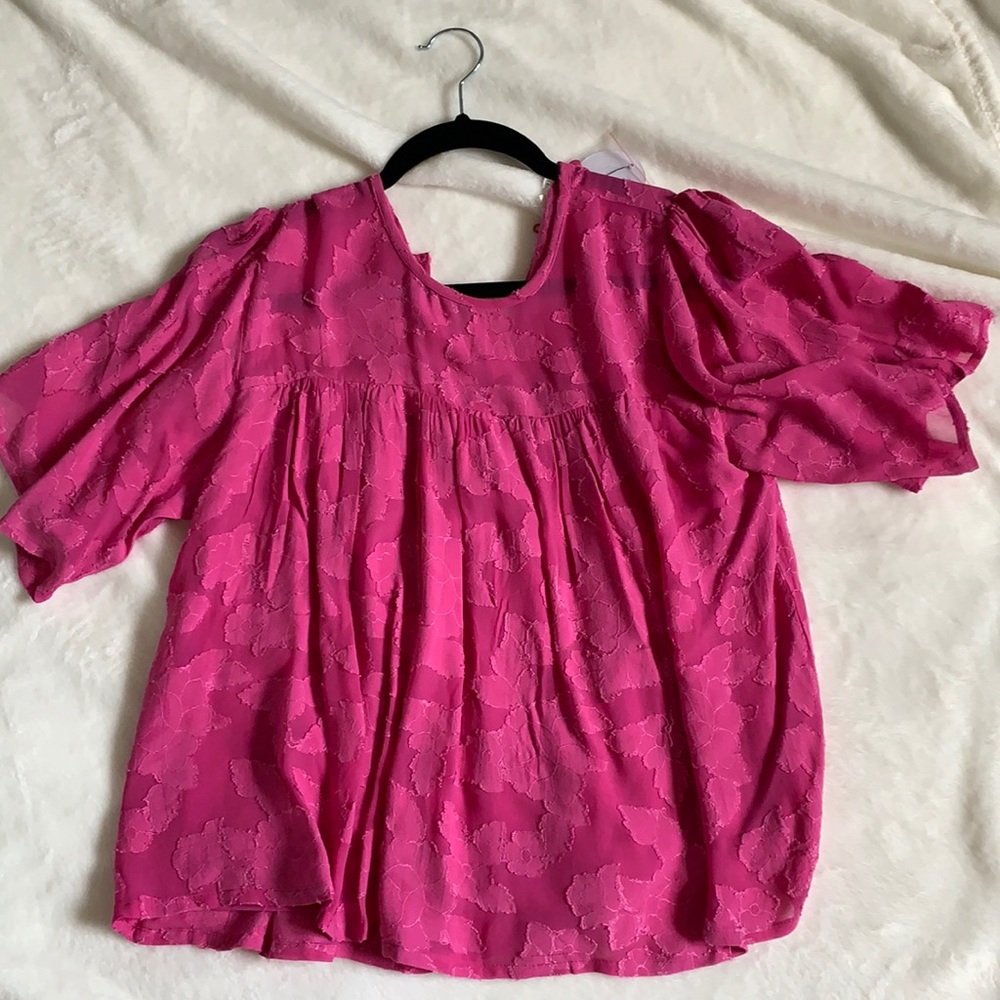 Brand new hot pink blouse